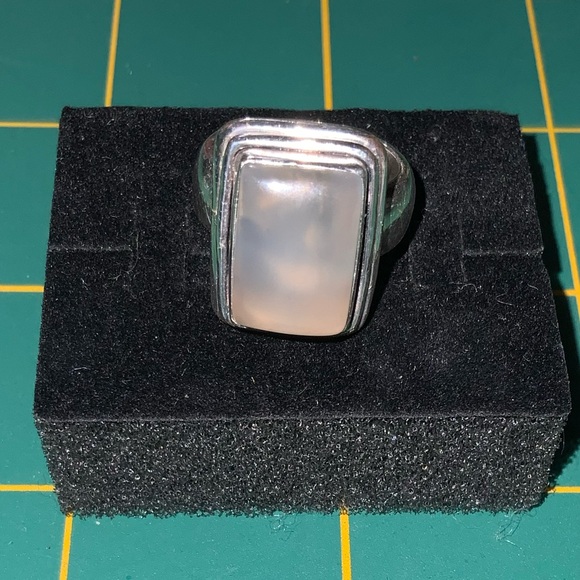 Sterling Silver Moonstone Ring - Picture 7 of 14